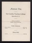 Program for Alumnae Day 1934